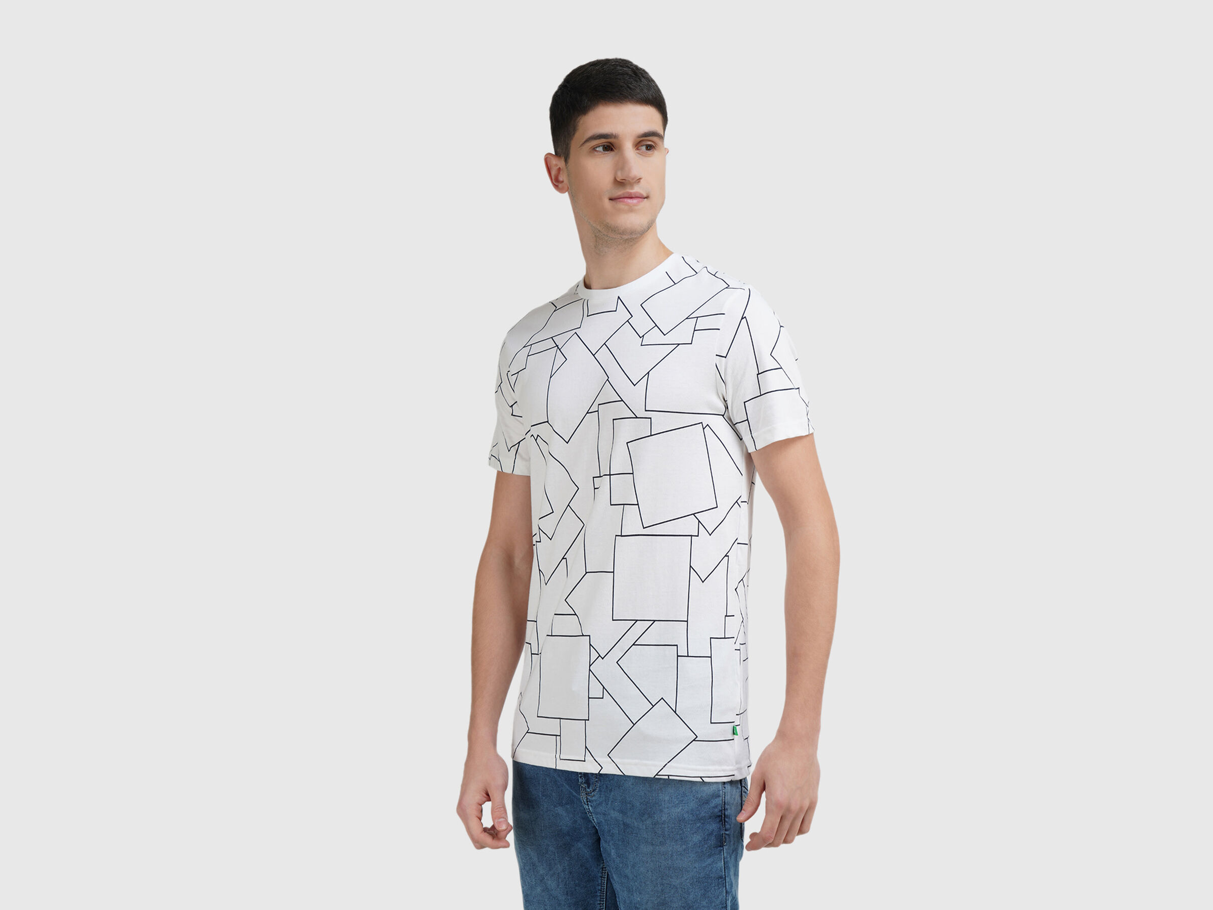Geo Shapes AOP Tee image number 2